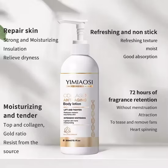 Body Lotion with Private Label Moisturizing Nourishing Skin Body Care Cream