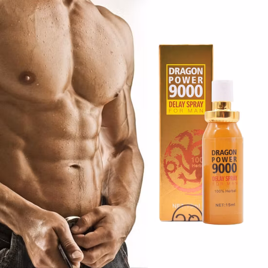 Best Selling Popular Sex Oil Dragon Power 9000 Spray for Men for Body Care
