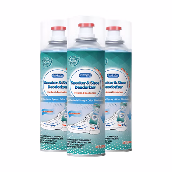 Spray antifongique de désodorisant pour chaussures OEM