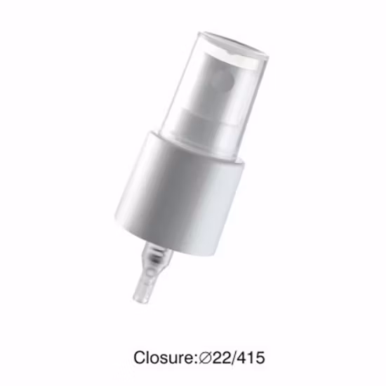 Stock vide Mini Pet clair couleur ronde plate alcool bouteille en plastique vaporisateur 100 ml