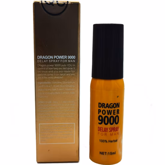Meilleure vente d'huile de sexe populaire Dragon Power 9000 Spray pour hommes pour les soins du corps