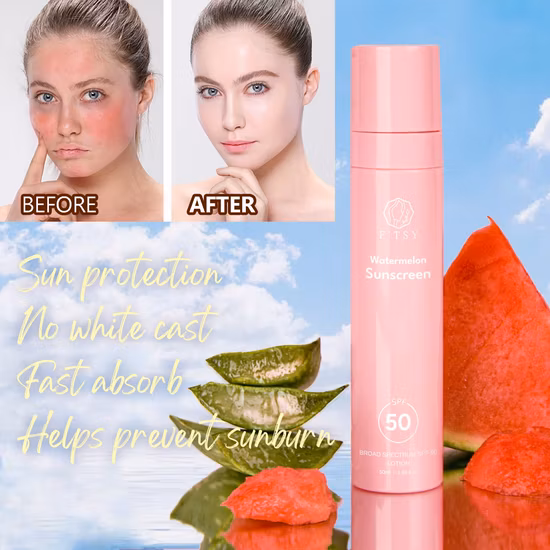Spray de protection solaire pour le visage blanchissant de marque privée